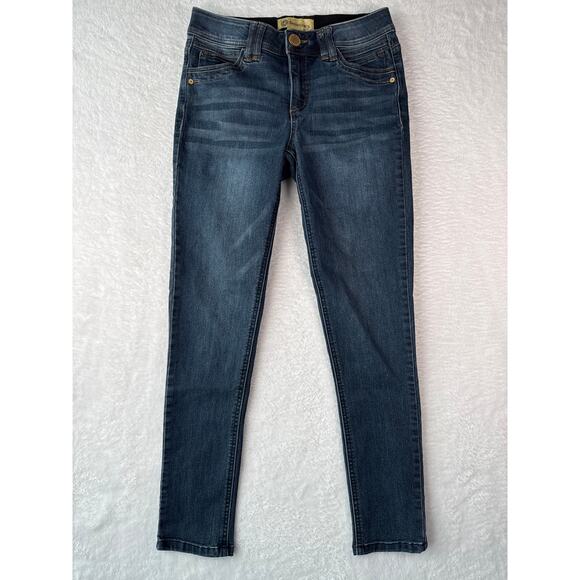 Democracy Ab Technology Skinny Jeans Womens Size 2 Dark Wash Stretch - Picture 1 of 8